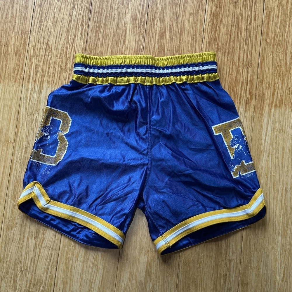 Rare Vintage UCLA Bruins Team Issued Blue Athletic NCAA  Shorts Size Small